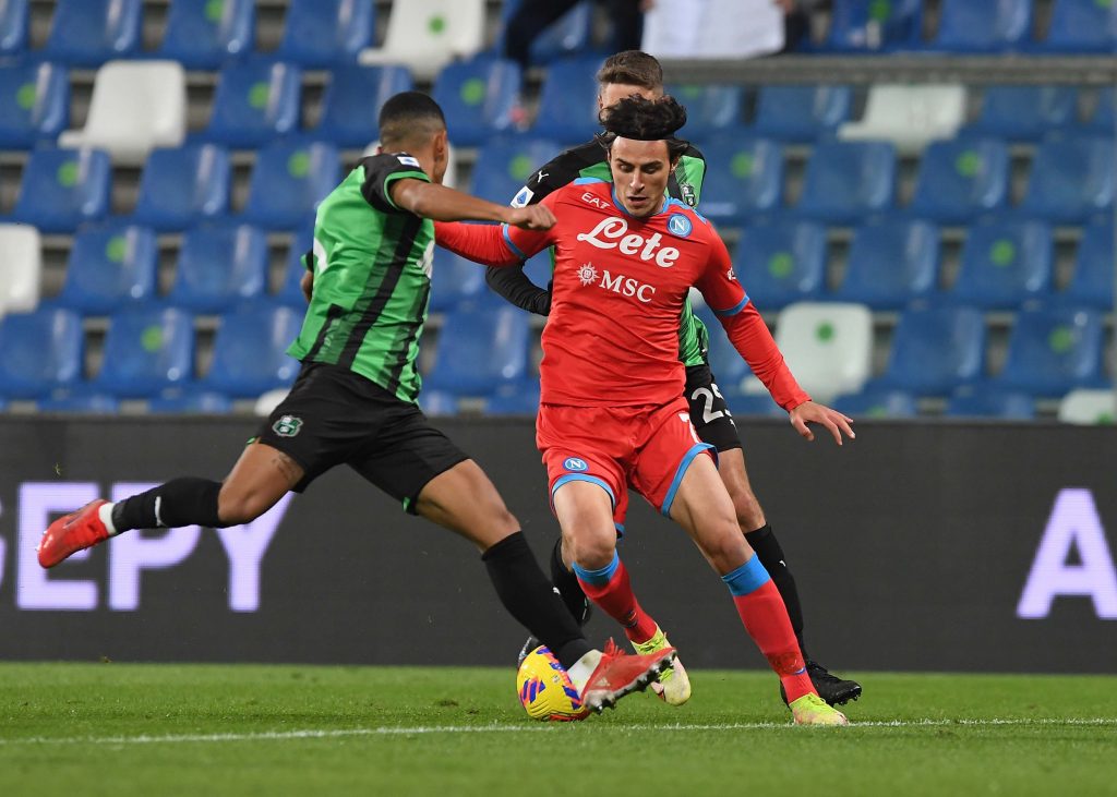 elmas napoli sassuolo
