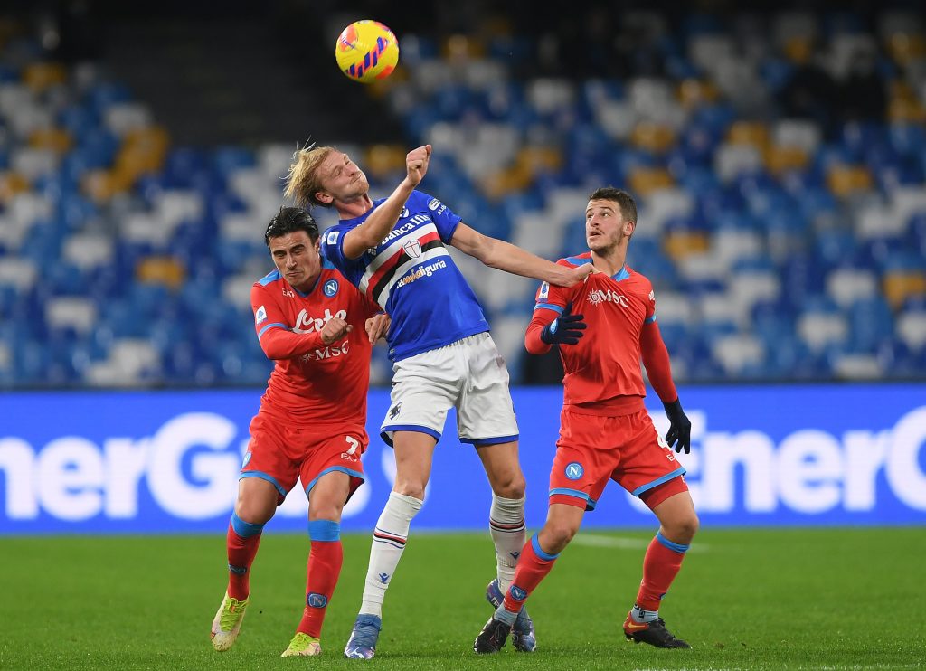 SSC Napoli v UC Sampdoria - Serie A
