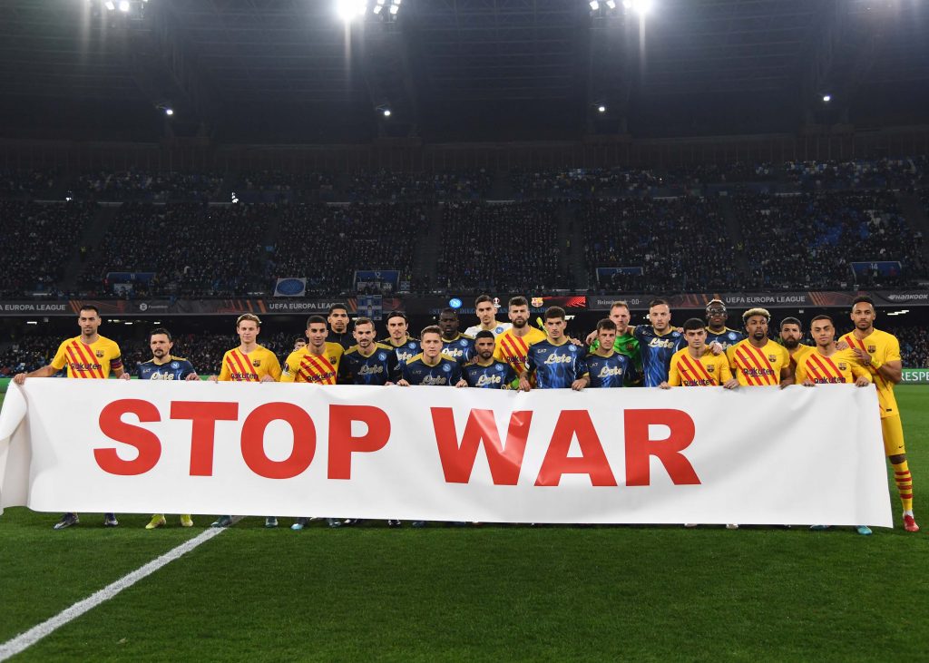 SSC Napoli v FC Barcelona: Knockout Round Play-Offs Leg Two - UEFA Europa League