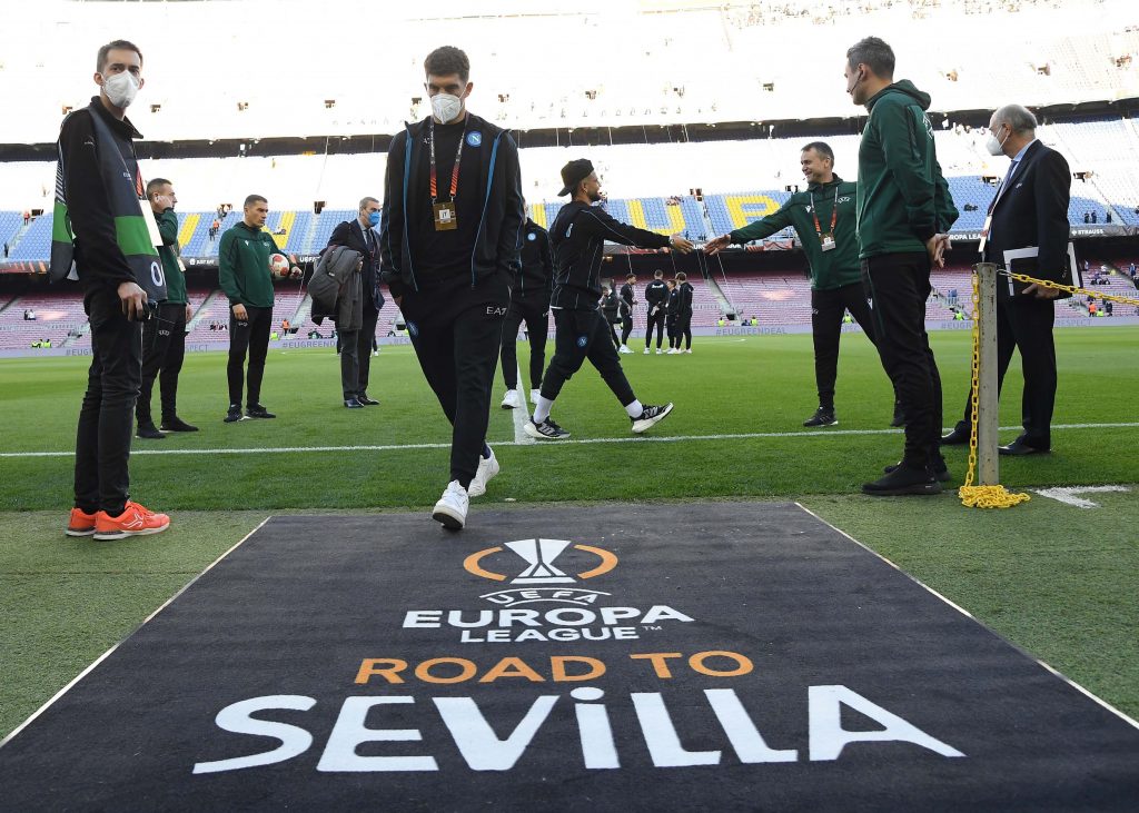 FC Barcelona v SSC Napoli: Knockout Round Play-Off Leg One - UEFA Europa League