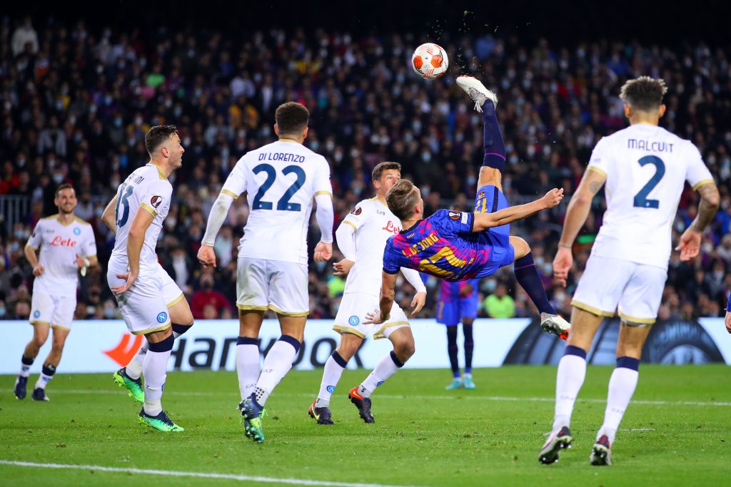 FC Barcelona v SSC Napoli: Knockout Round Play-Off Leg One - UEFA Europa League