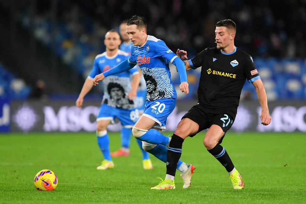 napoli lazio zielinski