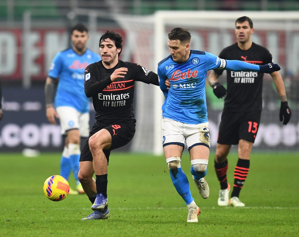 napoli milan zielinksi