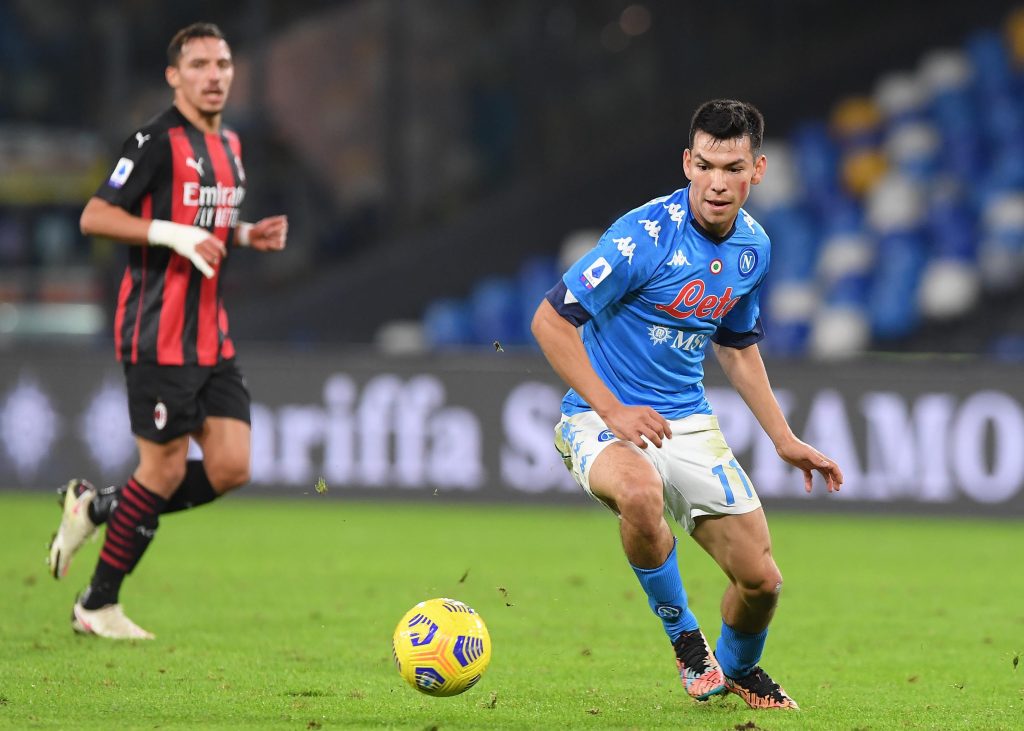Lozano, Napoli Milan