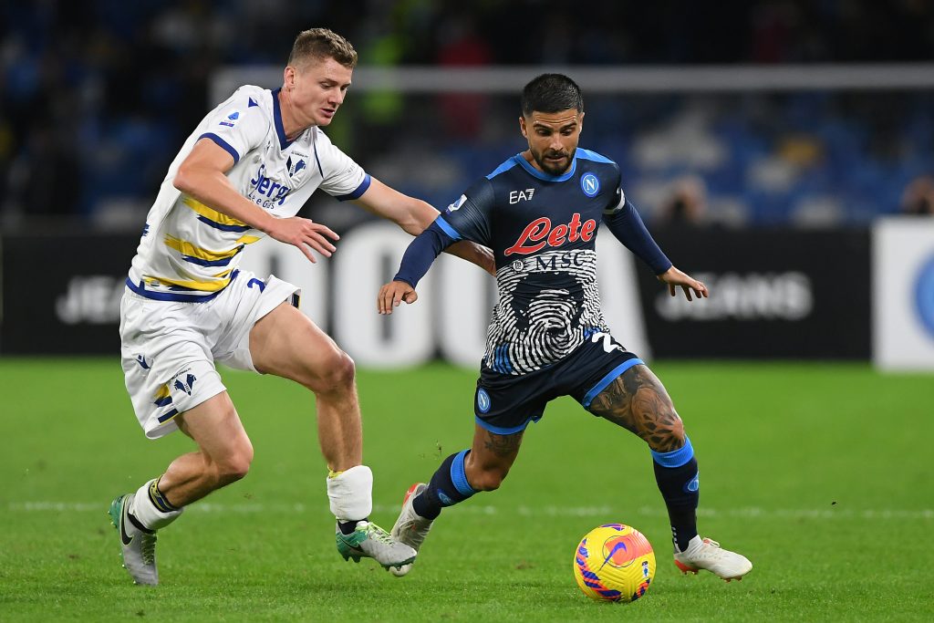 Insigne, Napoli Verona
