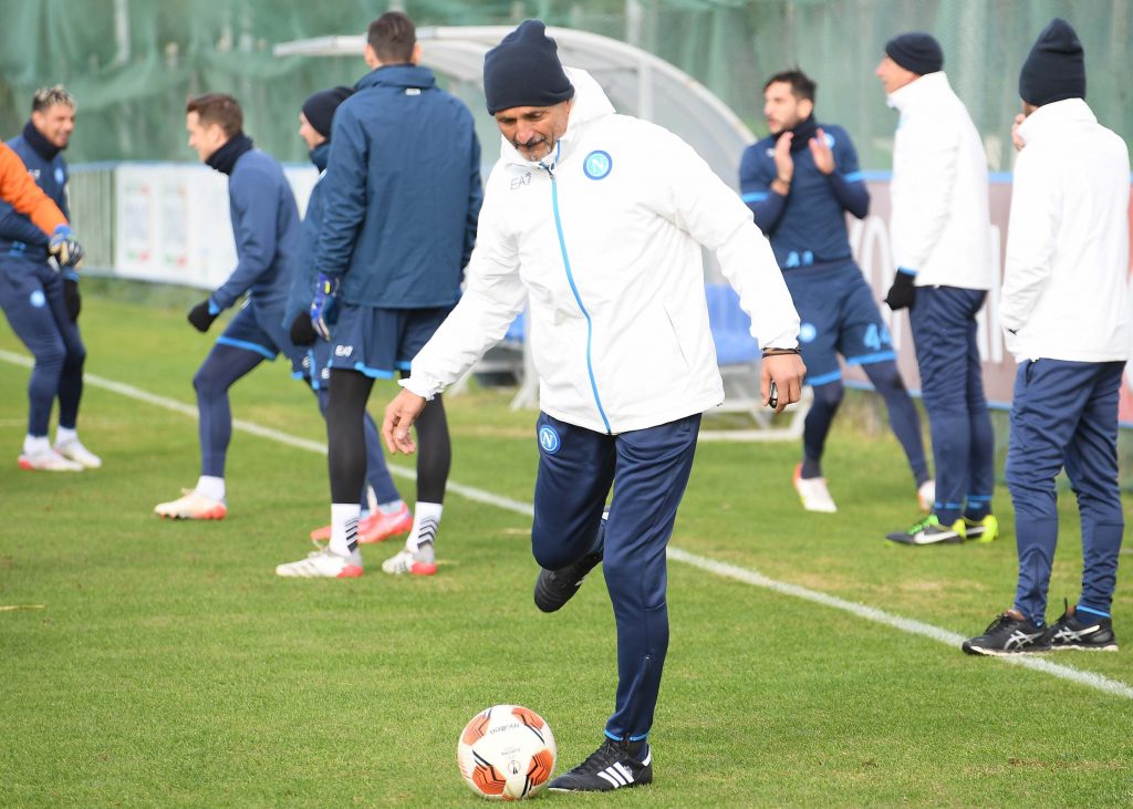 SSC Napoli Training Session &amp; Press Conference
