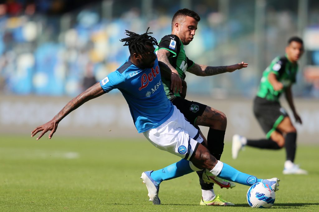 SSC Napoli v US Sassuolo - Serie A