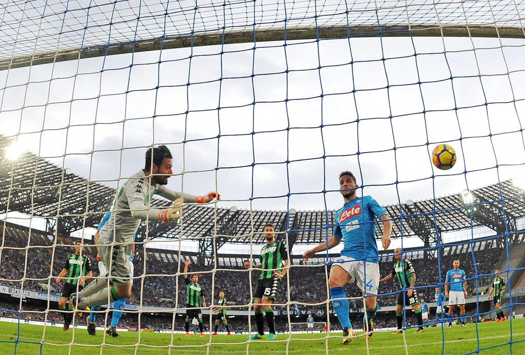SSC Napoli v US Sassuolo - Serie A