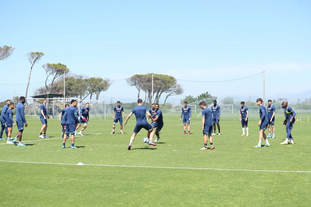 Allenamento Napoli 28 aprile
