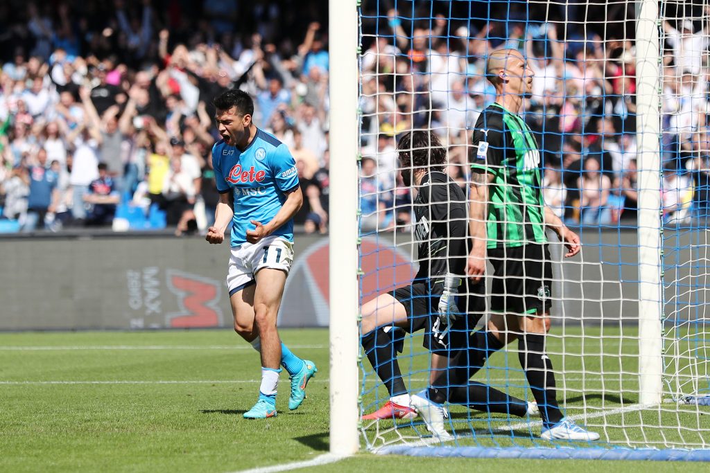 SSC Napoli v US Sassuolo - Serie A