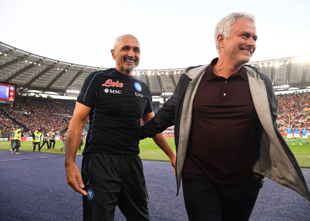 roma napoli spalletti mourinho