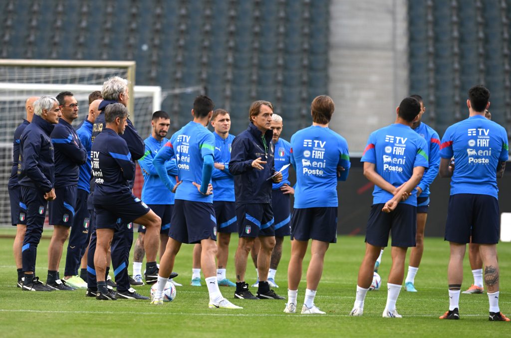 Italy Training Session And Press Conference