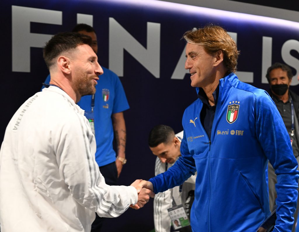 Italy Training Session And Press Conference - Finalissima 2022