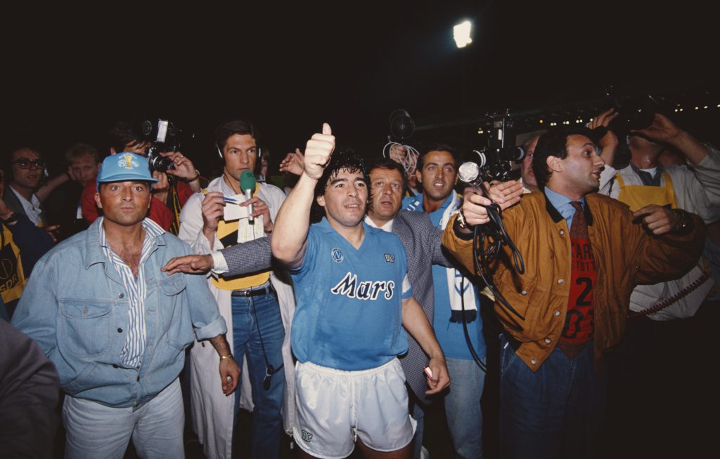 maradona napoli cannavaro