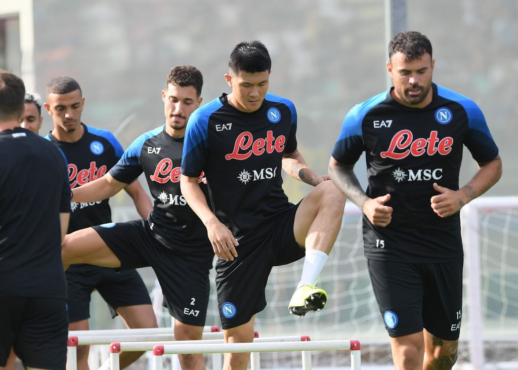 SSC Napoli Training Session