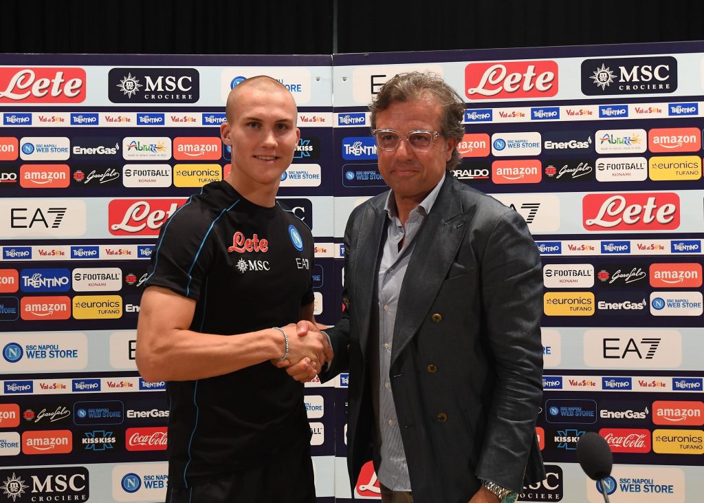 SSC Napoli Training Session &amp; Press Conference