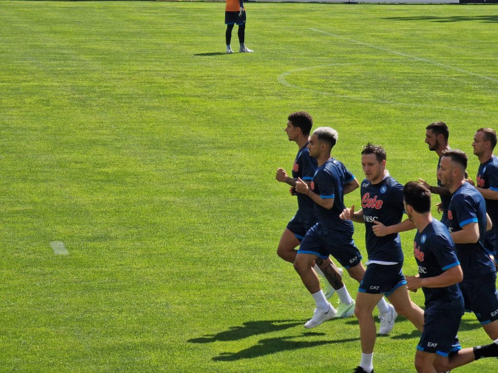 allenamento nuovi arrivati
