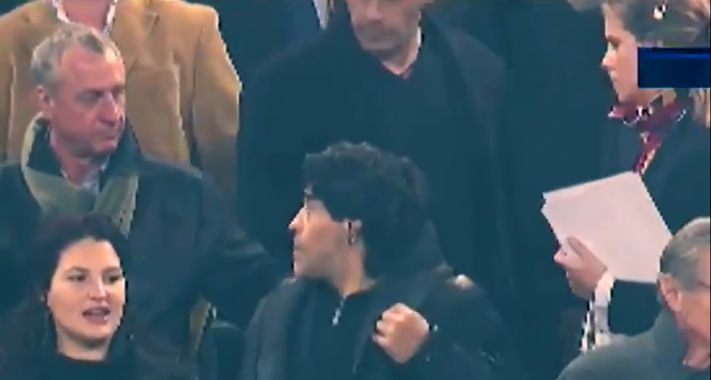 maradona cruijff ajax napoli