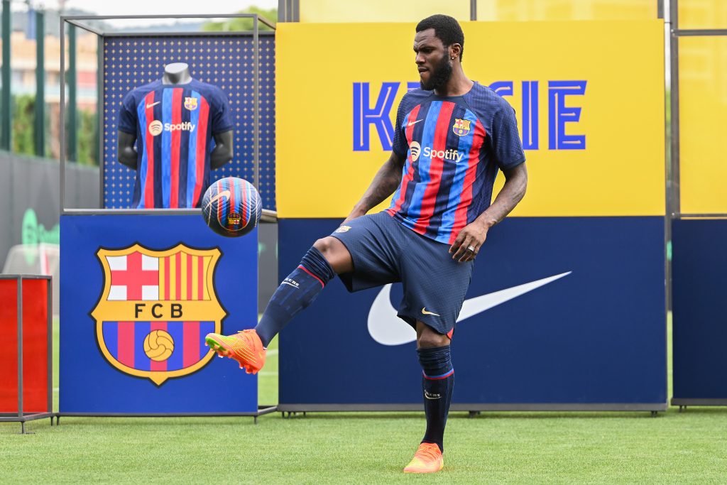 FC Barcelona Unveil New Signing Franck Kessie