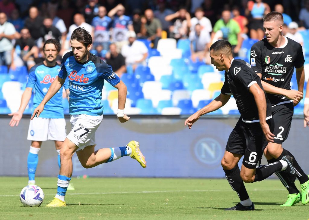 SSC Napoli v Spezia Calcio - Serie A