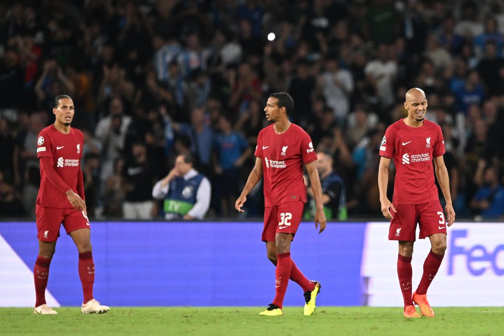 SSC Napoli v Liverpool FC: Group A - UEFA Champions League