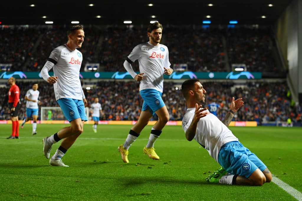 rangers napoli pagelle