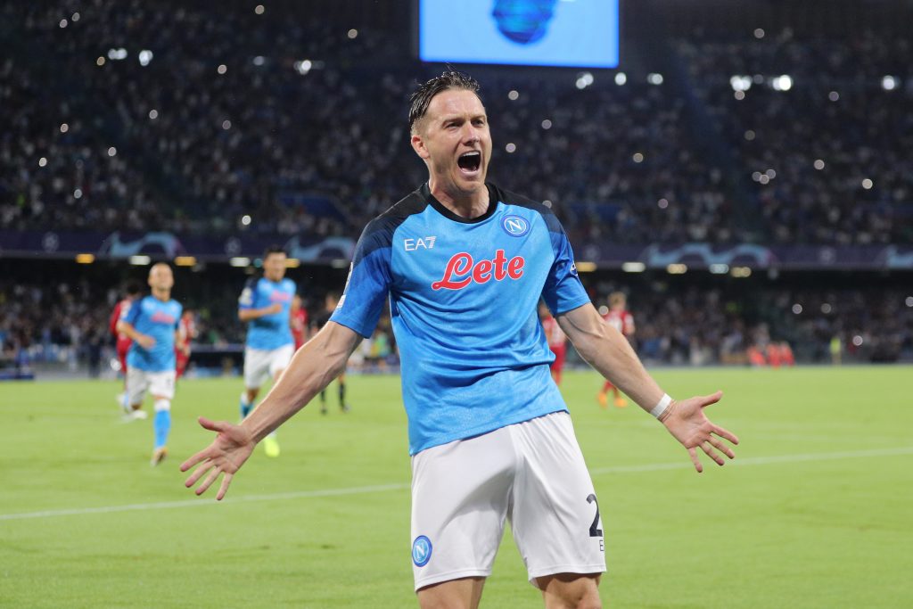 napoli fascia sinistra zielinski