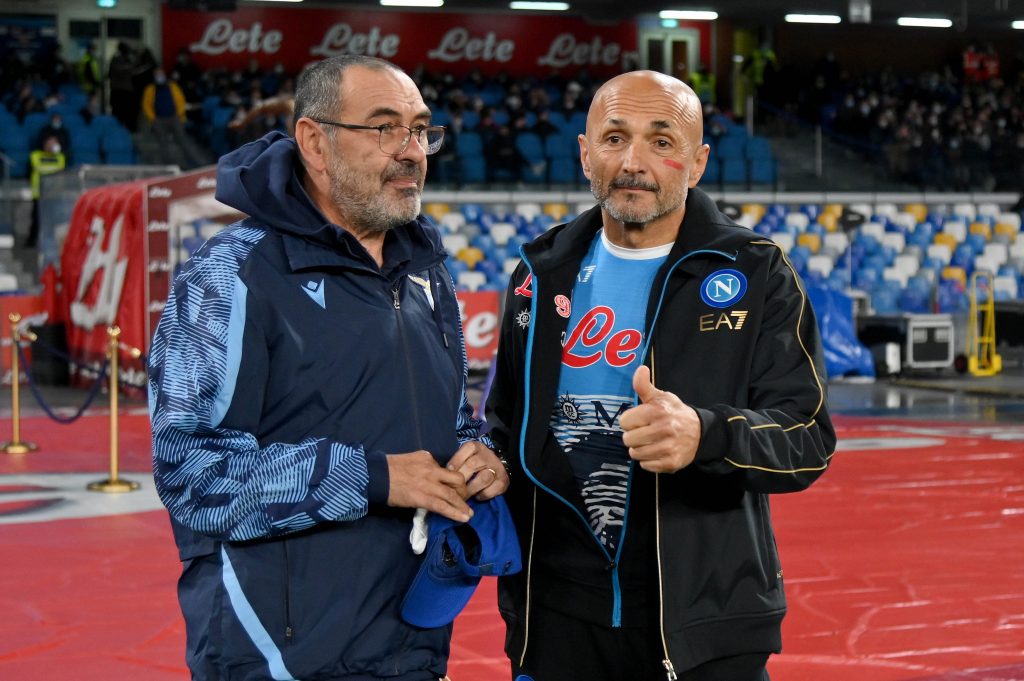 lazio napoli sarri spalletti