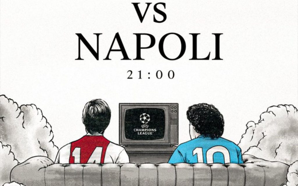 ajax napoli maradona cruijff
