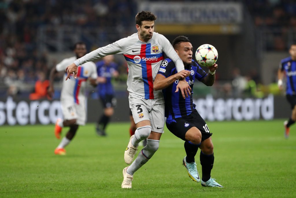FC Internazionale v FC Barcelona: Group C - UEFA Champions League