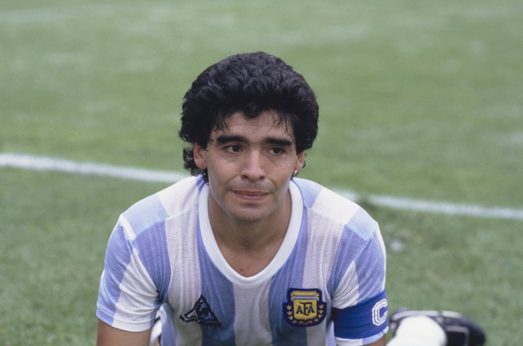 Diego Maradona Argentina 1986 World Cup