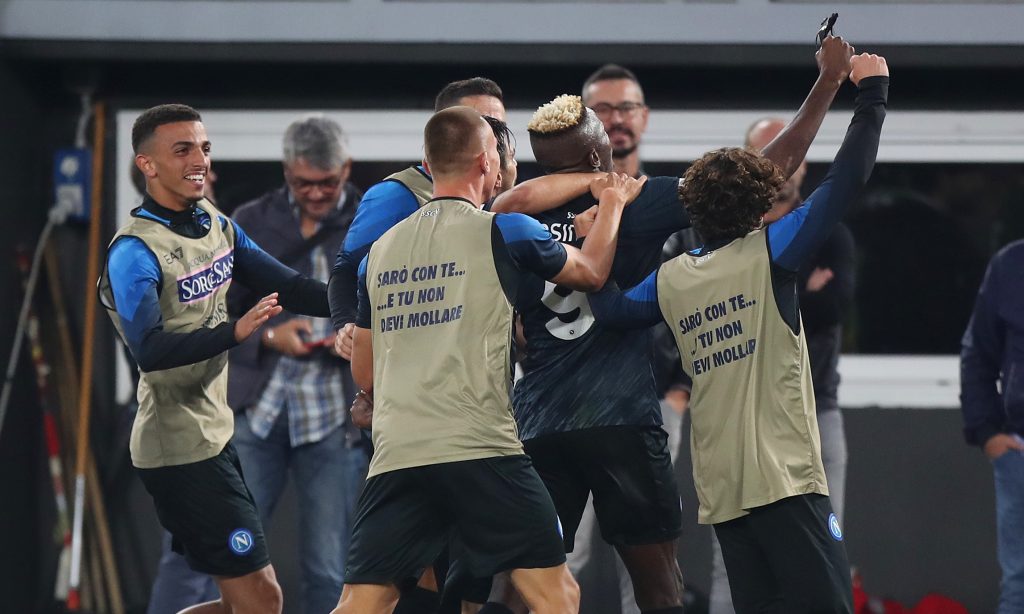 roma napoli osimhen