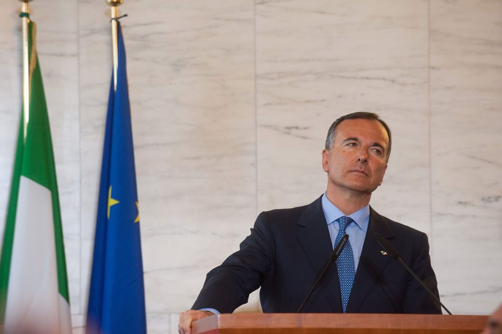 Libya Contact Group Hold Second Meeting In Rome frattini
