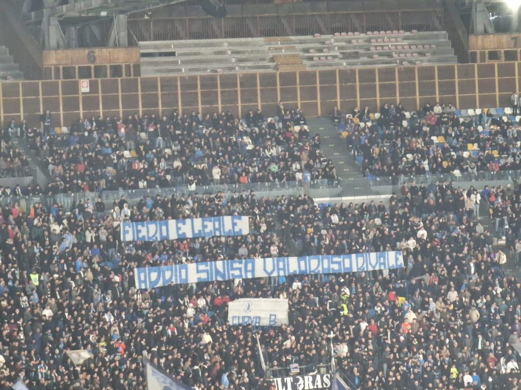 striscione napoli