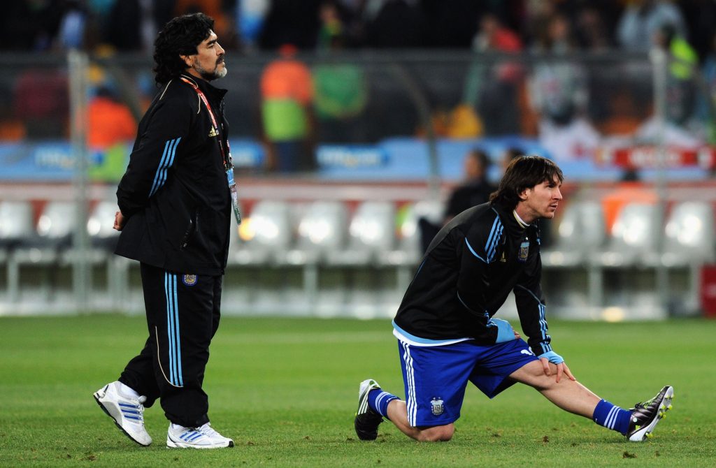 Messi Maradona