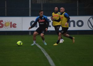 napoli allenamento