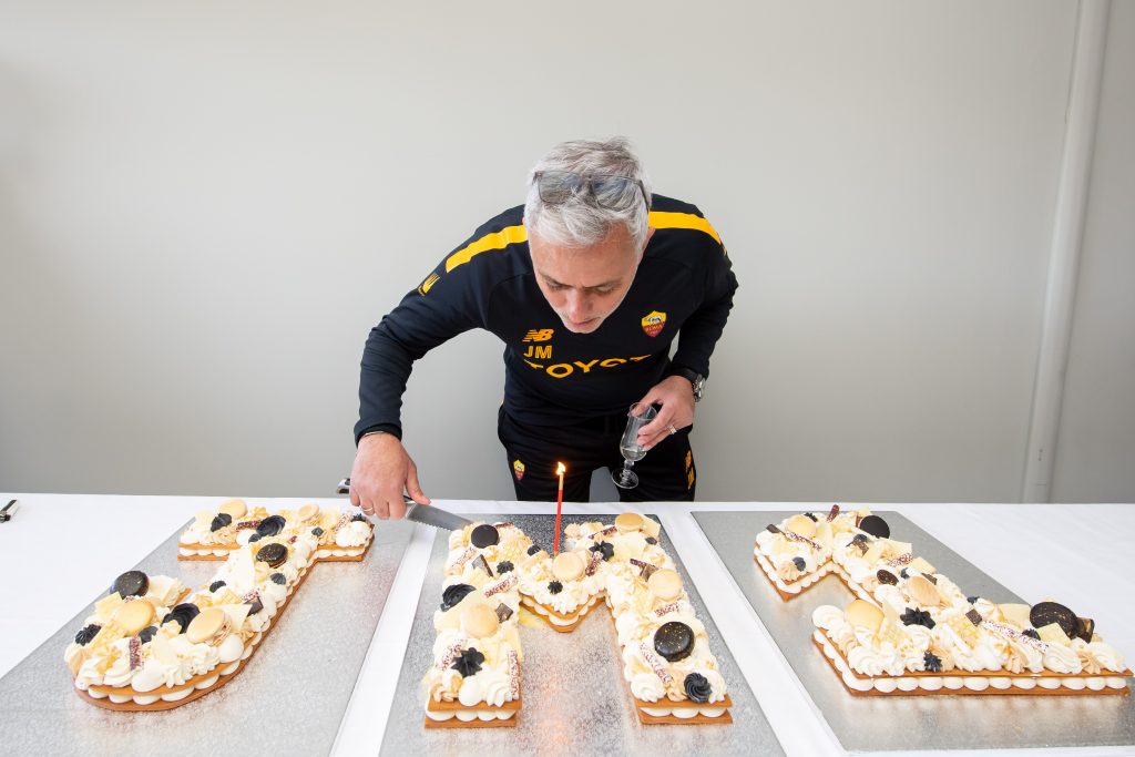 AS Roma Celebrate Jose Mourinho 60th Birthday
