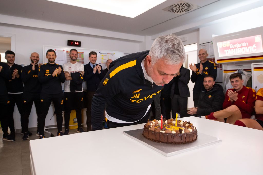 AS Roma Celebrate Jose Mourinho 60th Birthday