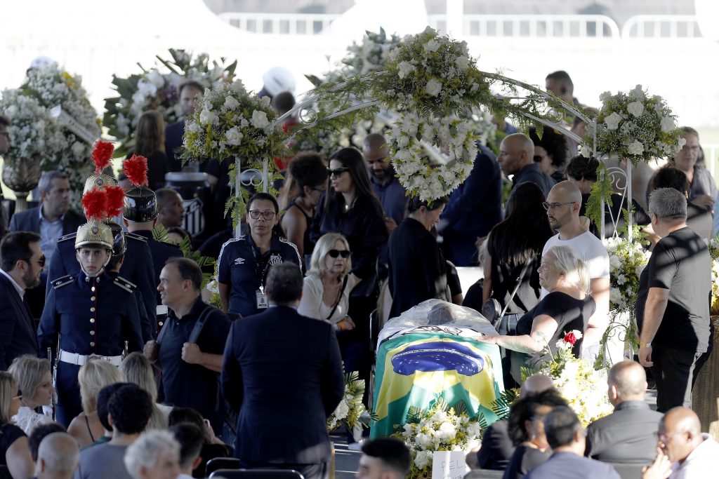 Football Legend Pele Funeral