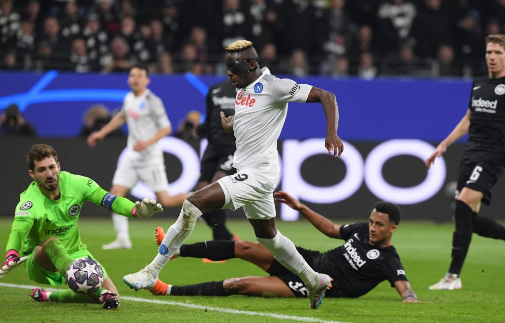 osimhen napoli eintracht