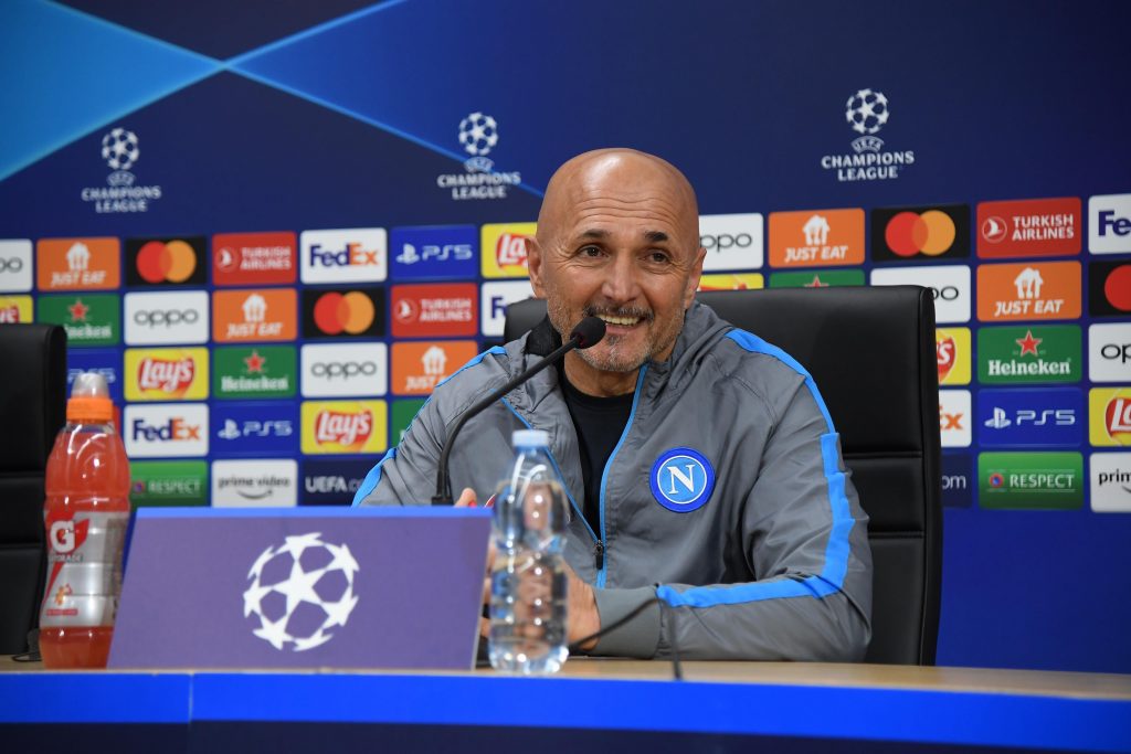 SSC Napoli Training Session And Press Conference