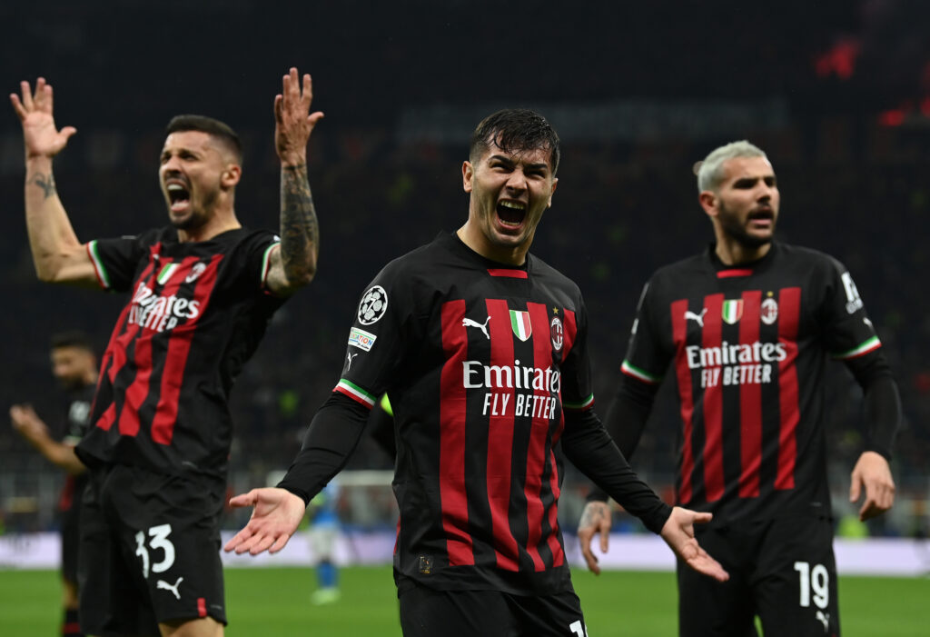 AC Milan v SSC Napoli: Quarterfinal First Leg - UEFA Champions League