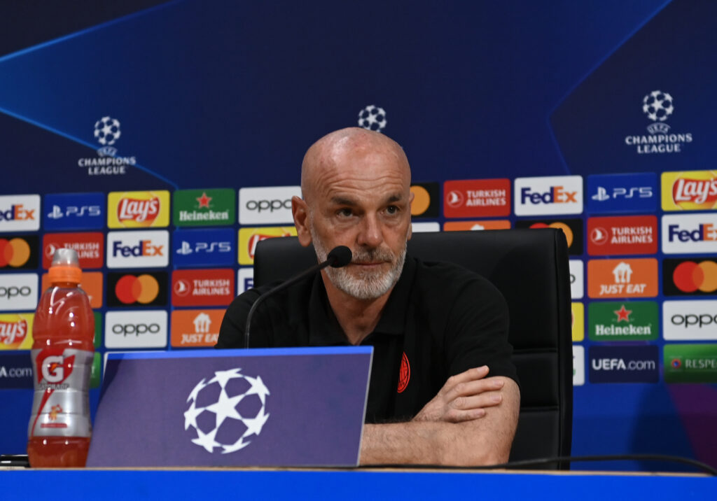 AC Milan Training Session And Press Conference
