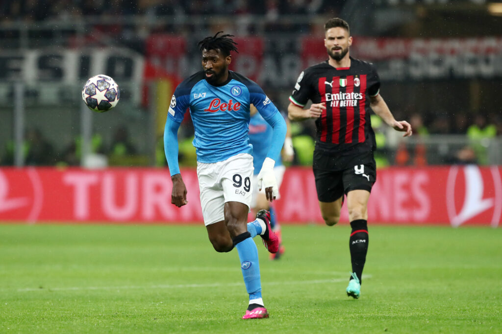 AC Milan v SSC Napoli: Quarterfinal First Leg - UEFA Champions League