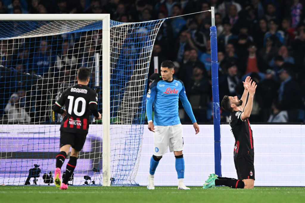 SSC Napoli v AC Milan: Quarterfinal Second Leg - UEFA Champions League