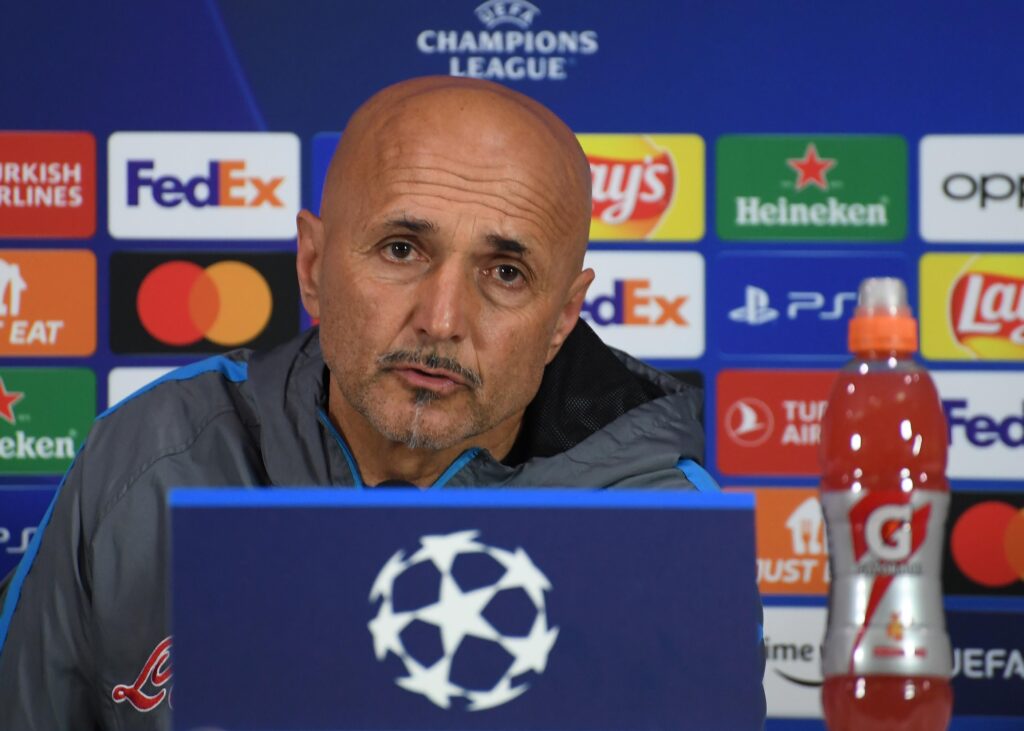 SSC Napoli Training Session And Press Conference