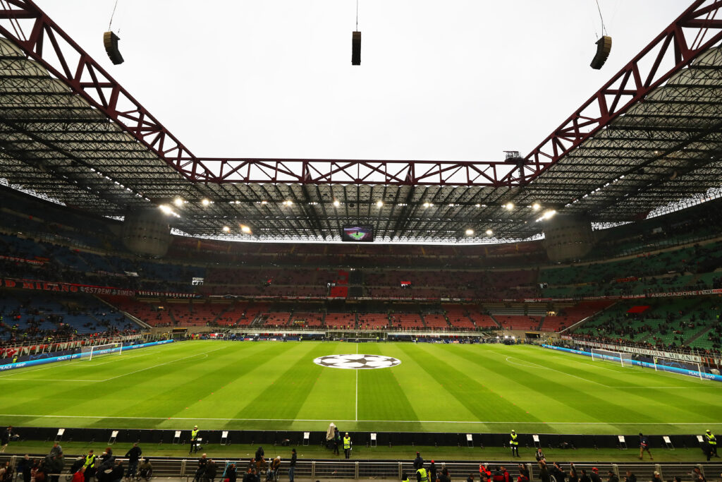AC Milan v SSC Napoli: Quarterfinal First Leg - UEFA Champions League