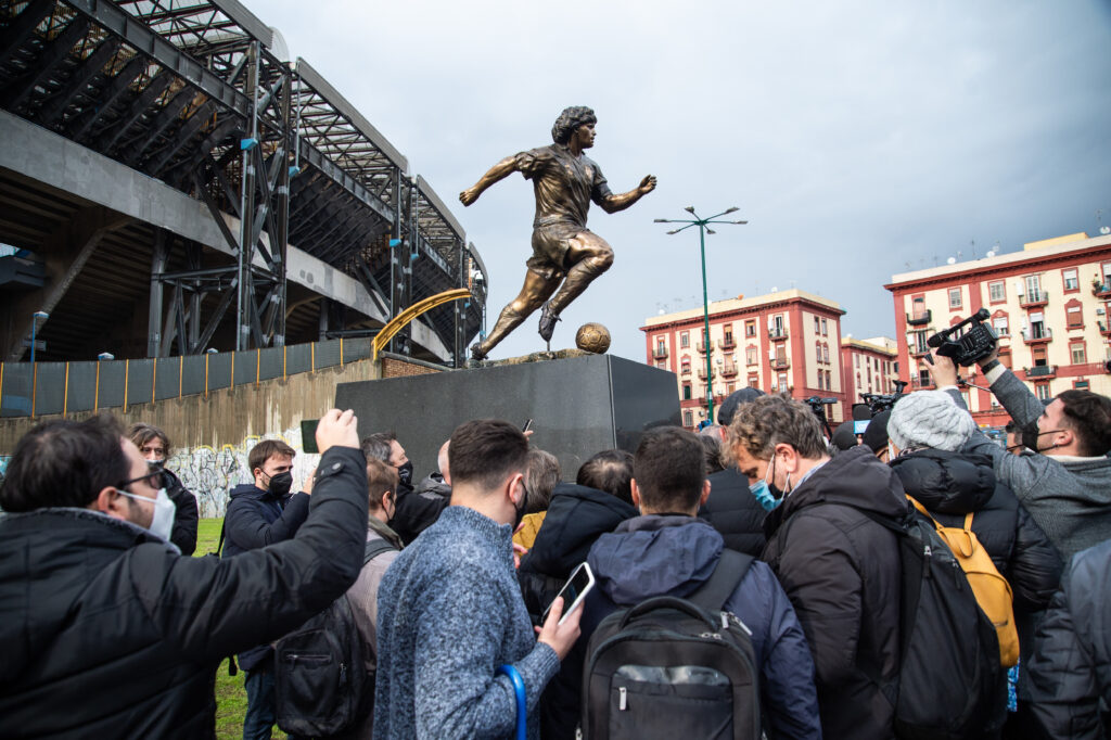 Statua Maradona