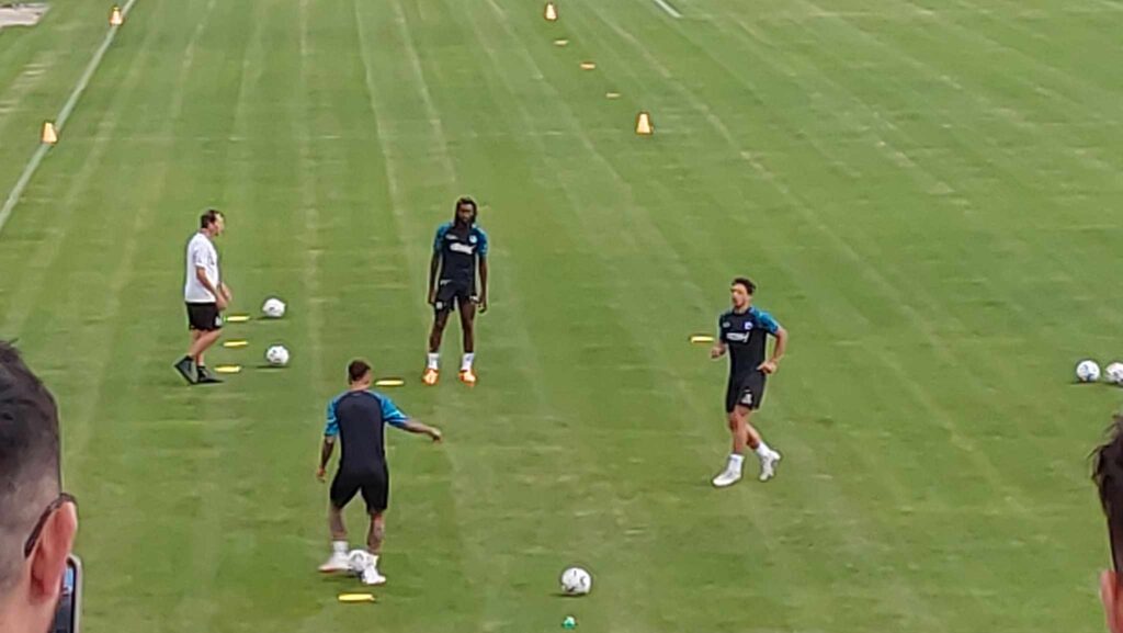 di lorenzo anguissa simeone rudi garcia allenamento napoli
