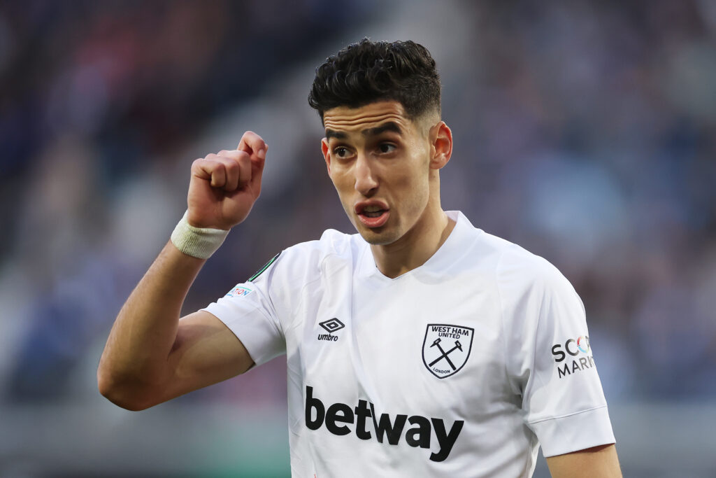 aguerd west ham napoli